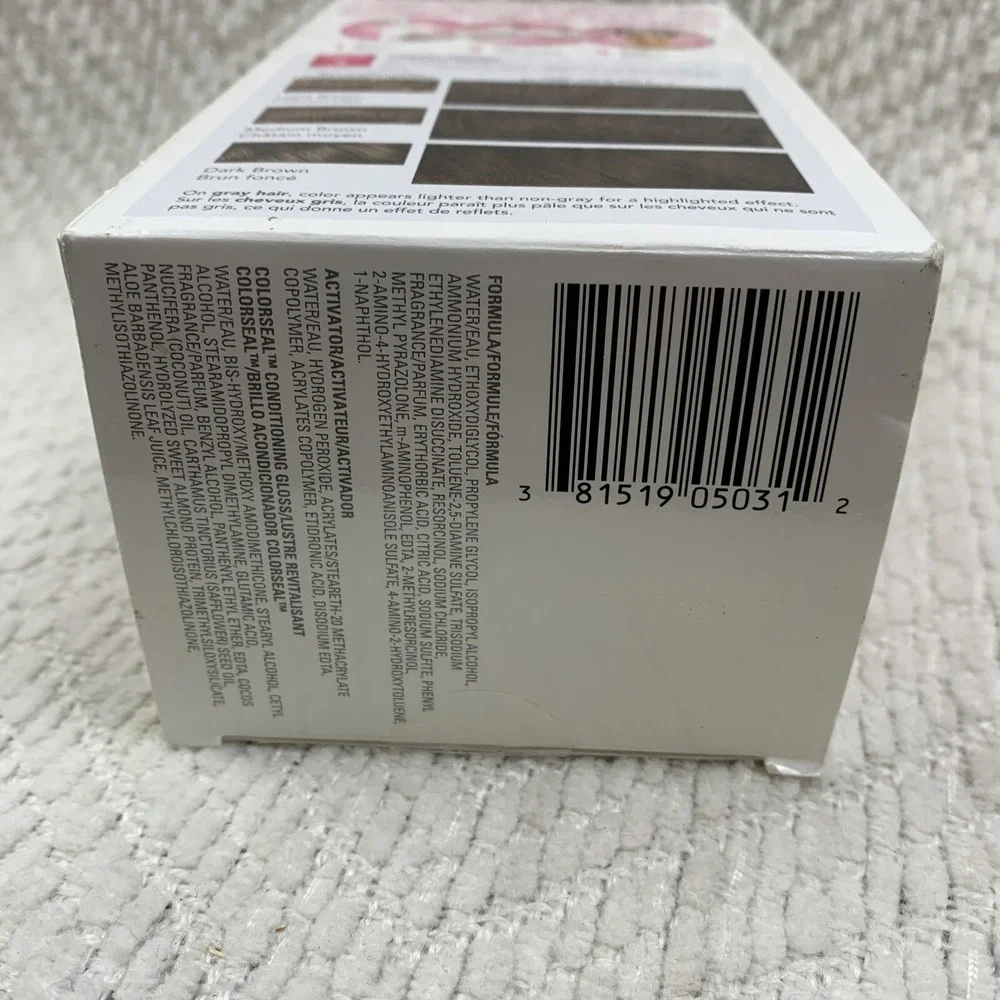 NOS Clairol # 5 Medium Brown Nice' n Easy‎ Hair Color Blend Foam Permanent